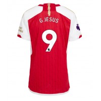 Arsenal Gabriel Jesus #9 Hjemmebanetrøje Dame 2023-24 Kortærmet